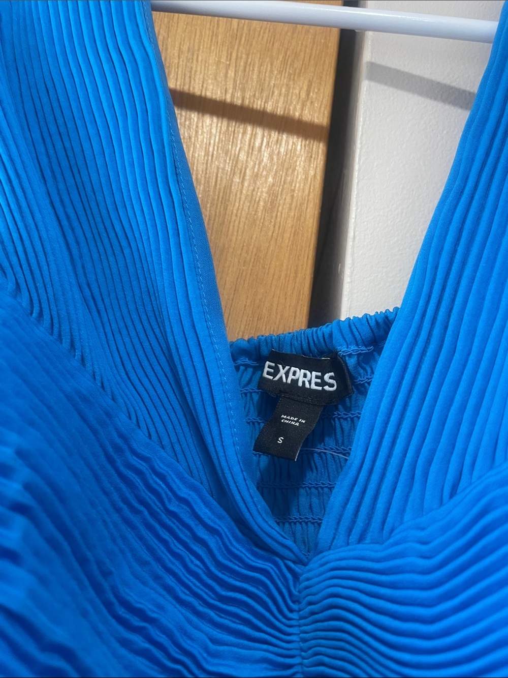 Blue express top - Picture 2 of 2